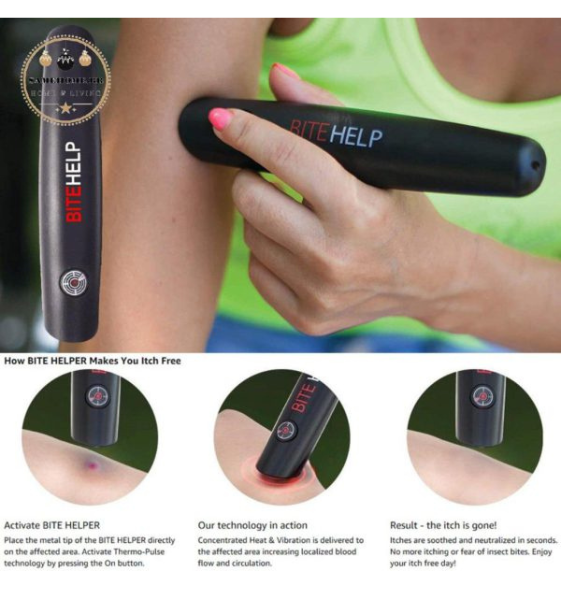 Bite Helper Mosquito And Bug Bite Itch Relief Anti Itch Pen And Natural Repellent Helper The