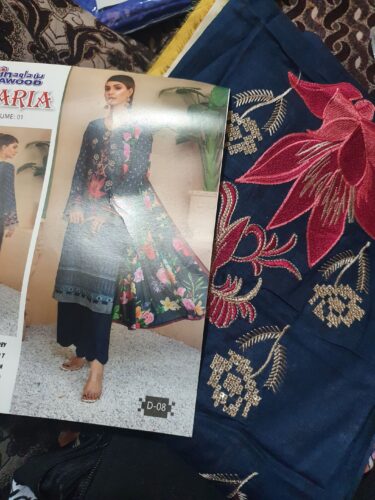 Maria New Volume 2023 | Unstitched EMBROIDERED Lawn | MB-7009 photo review