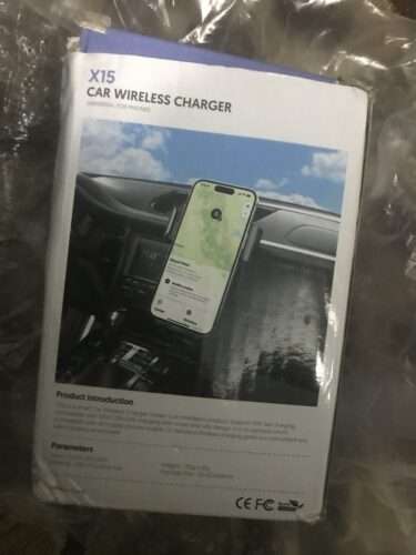 Universal Wireless Fast Charger Stand For Car photo review