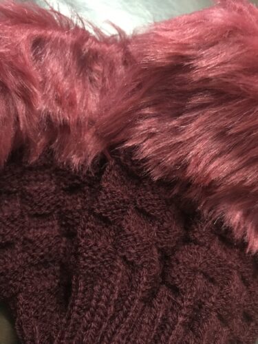 Winter Faux Rabbit Fur Gloves For Women photo review