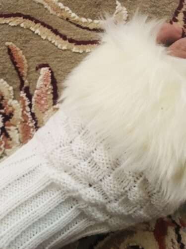 Winter Faux Rabbit Fur Gloves For Women photo review