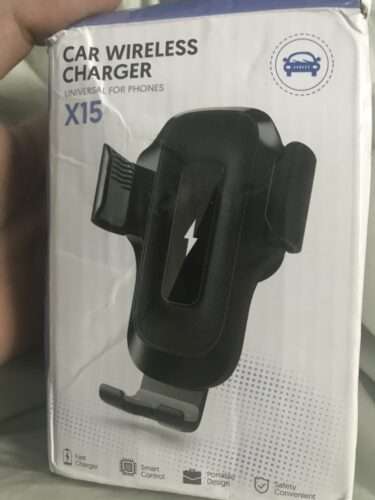 Universal Wireless Fast Charger Stand For Car photo review