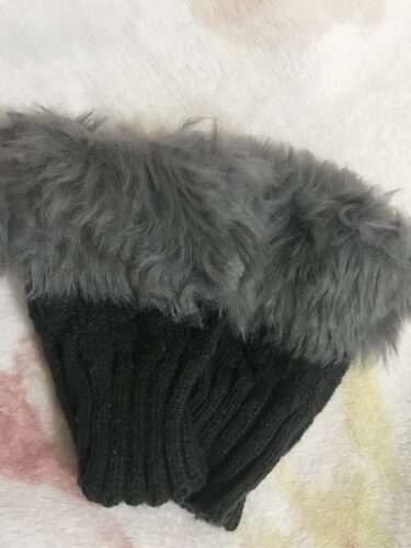 Winter Faux Rabbit Fur Gloves For Women photo review